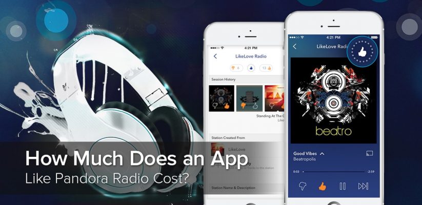 Cost an App Like Pandora Radio